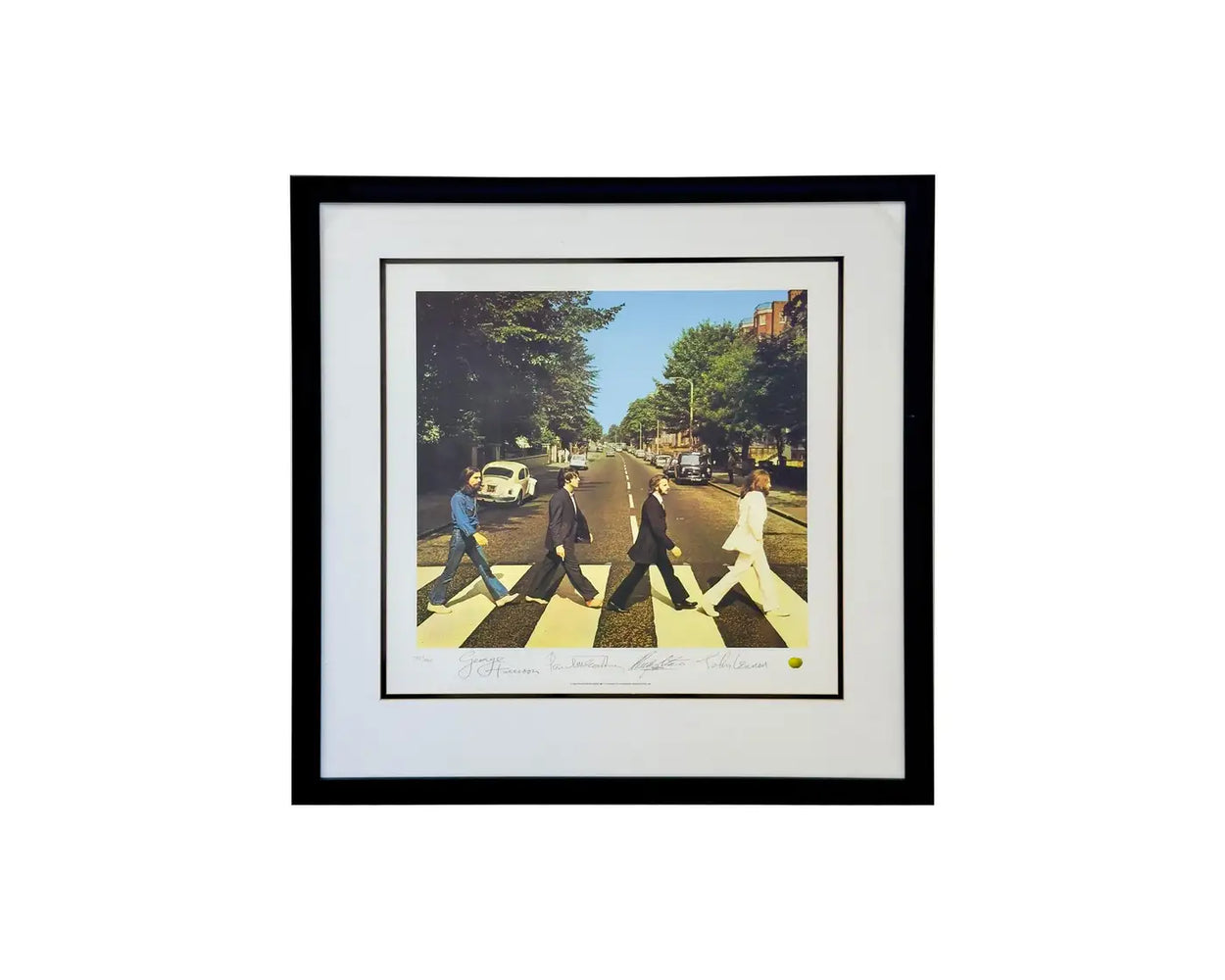 The Beatles "Abbey Road" Limited Edition Lithograph, Plate Signed