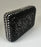 Judith Leiber Black Swarovski Crystal Minaudière Evening Clutch