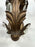 French Regency Style Bronze Wall Sconces with Crystal Drops and Shades, a Pair