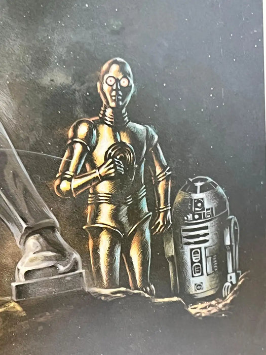 Star Wars "A New Hope" 1977 Original Poster by Tom Jung, 20th Century Fox 1977
