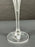 Orrefors Helena Crystal Champagne Flutes Glasses Optic Swirl, Set of 4