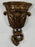 French Louis XVI Style Urn Form with Acanthus Motifs Gilded Wall Bracket, a Pair