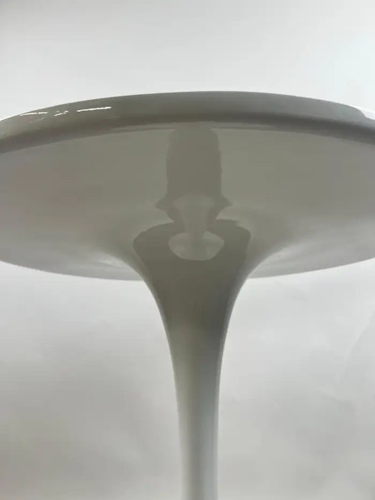 Eero Saarinen MCM Style Tulip Dining or Center Table with Epoxy Resin Design Top