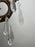 French Regency Style Bronze Wall Sconces with Crystal Drops and Shades, a Pair