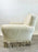 Vintage Ralph Lauren Leather Club Chair, Hand-Painted Arrowhead & Fringe, 1980's