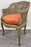 French Louis XV Style Cane Bergere Petite Salon Chair, a Pair Circa 1910's