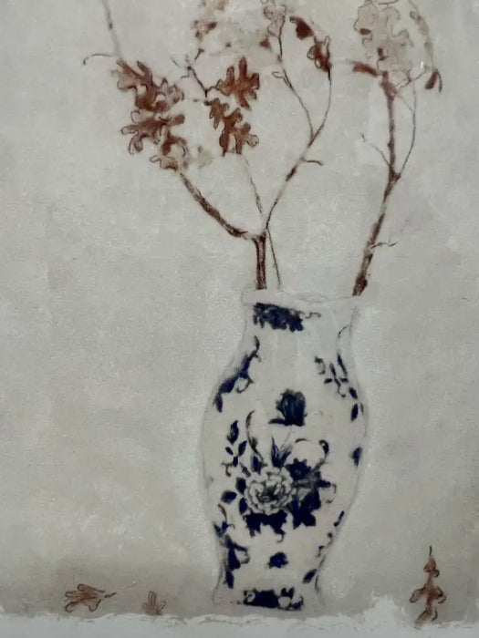 Amy Melious Leaves and Branches Series – Set of Four Signed Botanical Prints 1980s's