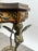 French Empire Louis XV Style Winged Angels Bronze Inlaid Gueridon Pedestal Table