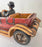 Antique 1913 Model Touring Car and Driver Wooden Hand Painted Sculpture