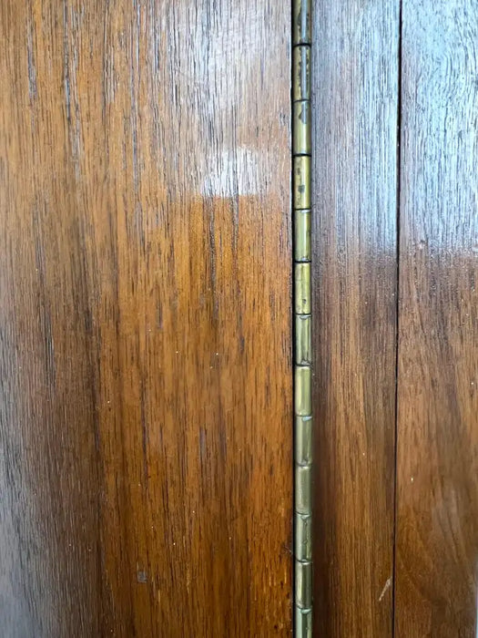 Mid-Century Modern American of Martinsville Walnut High Boy Dresser or Armoire