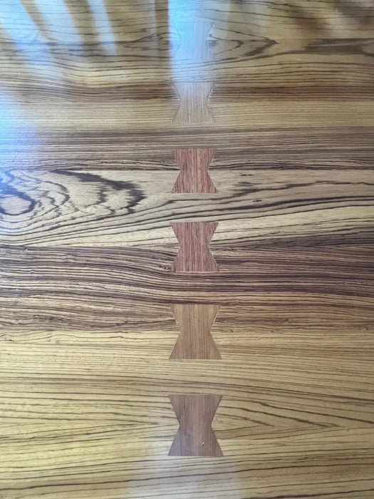 Monumental 10-Foot Arts & Crafts Sculptural Solid Walnut Trestle Dining Table