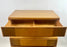 Mid-Century Modern R-Way Birdseye Maple Highboy Chest of 5 Drawers