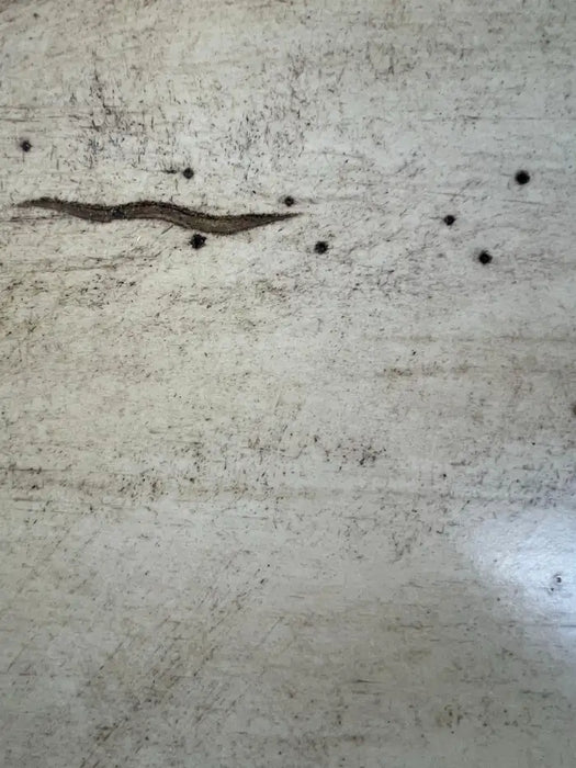 Louis XV Style French Provincial Hand Painted Oval Shaped Nightstand, a Pair