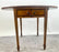 English George III Style Pembroke Burl Wood Table w Twin Drop-leaf Sides