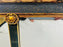 French Rococo Revival w Art Deco Flair Gilt & Ebony Three-Panel Mantel Mirror