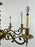 French Louis XVI Revival Style Brass Chandelier - 6 Arms