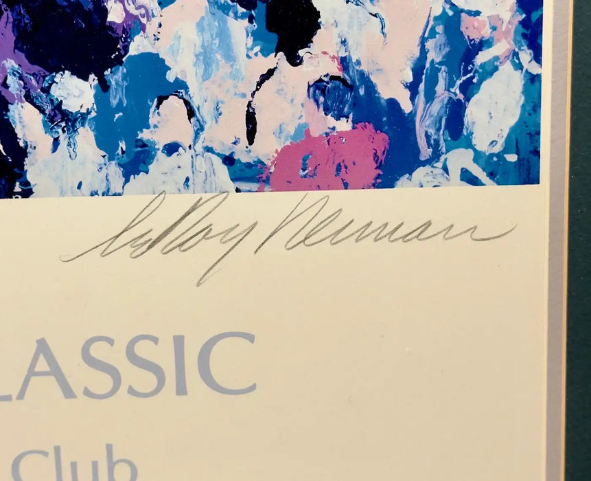 LeRoy Neiman Westchester Classic Lithograph, 1979, Signed