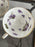 Hammersley “Victorian Violets” English Bone China Tea Set w Gold Trim, 15 pcs