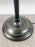 Industrial Style Adjustable Cantilever Arm Floor Lamp with Burlap Drum Shade