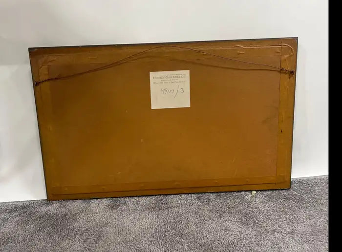 Philip Jamison Coastal Scene Watercolor Painting , Signed & Framed 1950's