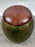 Mid-Century Modern Style Bronze Ottoman or Stool with Leather Top, a Pair