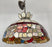 Tiffany Style Art Nouveau Stained Glass Multicolor Pendant Or Chandelier