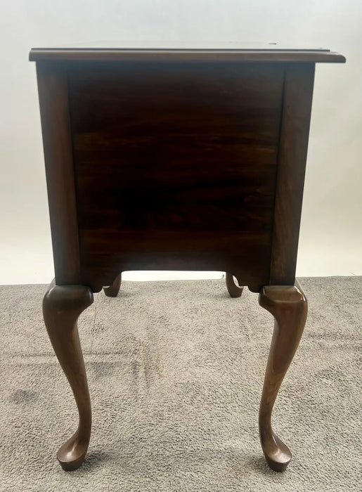 Vintage Pennsylvania House Queen Anne Style 2-Drawer Table or Low-Boy Chest