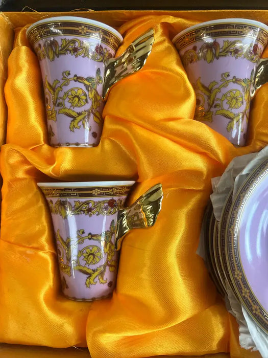 Le Jardin de Versace Rutherford Butterfly Lady Bug Garden Coffee Set, 12Pcs