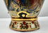 Vintage Royal Satsuma Japanese Hand-Painted Urn Style Vase, a Pair