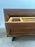 Rustic Contemporary Brazilian Pine Nightstand w/ Hidden Organizer Tray, a Pair