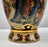 Vintage Royal Satsuma Japanese Hand-Painted Urn Style Vase, a Pair