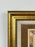 Vintage Botanical Rose Rosa Centifolia After Van Spaendonck Gilt Framed Print 1960's