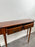 English Georgian Hepplewhite Style Two-Drawer Console Table Mahogany & Walnut