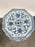 Chinese Qianlong Style Porcelain Octagonal Garden Blue & White Stool, a Pair