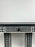 Art Deco Style Black & White Resin Console Table in Diamond Pattern