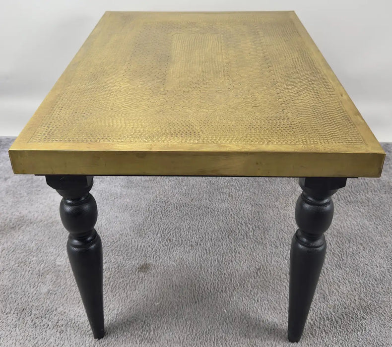 Hollywood Regency Style Brass Center or End Table