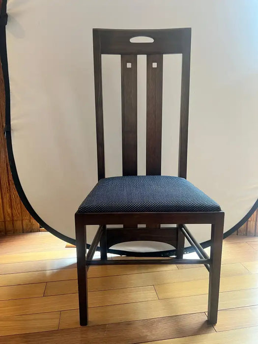 Charles Rennie Mackintosh MCM Ingram Dining Chairs for Cassina, Set of 12