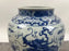 Imperial Chinese Qing Dynasty Style Blue & White Dragon Porcelain Vase