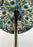 Art Nouveau Tiffany Sale Blue Stained Glass Dome Shaped Shade Floor Lamp