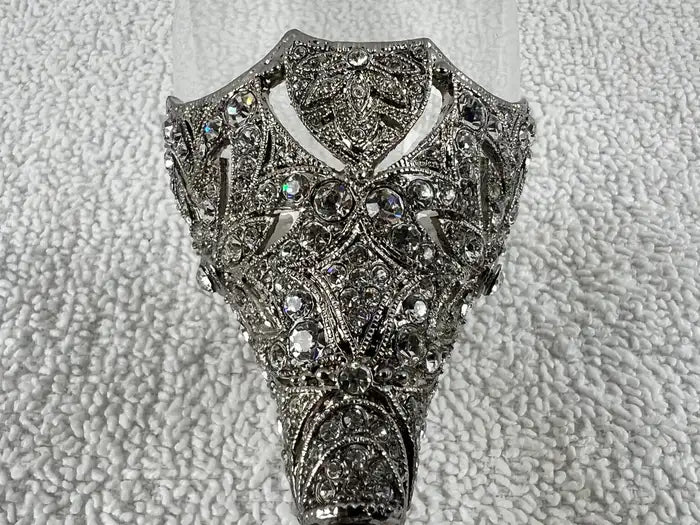 Olivia Riegel Windsor Swarovski crystals Flute, Set of 2