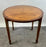 English George III Style Pembroke Burl Wood Table w Twin Drop-leaf Sides