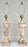 Italian Neoclassical Style Carrara Alabaster Marble Lamp, a Pair