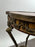 French Empire Louis XV Style Winged Angels Bronze Inlaid Gueridon Pedestal Table