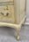 French Provincial Style Highboy Chest of Drawers or Dresser with Floral Design