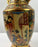 Vintage Royal Satsuma Japanese Hand-Painted Urn Style Vase, a Pair