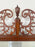 Baker Georgian Chippendale Carved Mahogany Wall Mantel Mirror Fretwork Crest