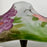 Pairpoint Puffy Style Hand-Painted Floral Table Lamp with Bronze-Finish Base