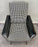 Mid-Century Modern Armchair or Lounge Chair Black and White, 1960s