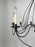 French Wrought Iron Brutalist Chandelier - 8 Arms