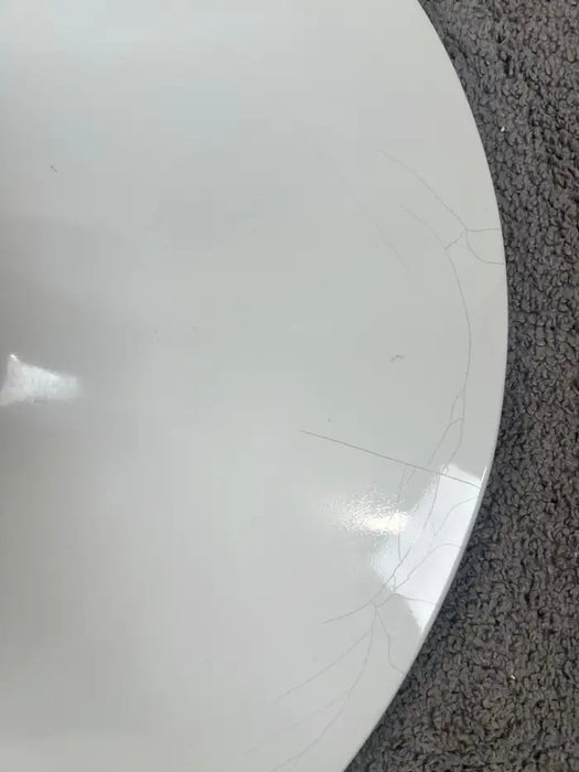 Eero Saarinen MCM Style Tulip Dining or Center Table with Epoxy Resin Design Top